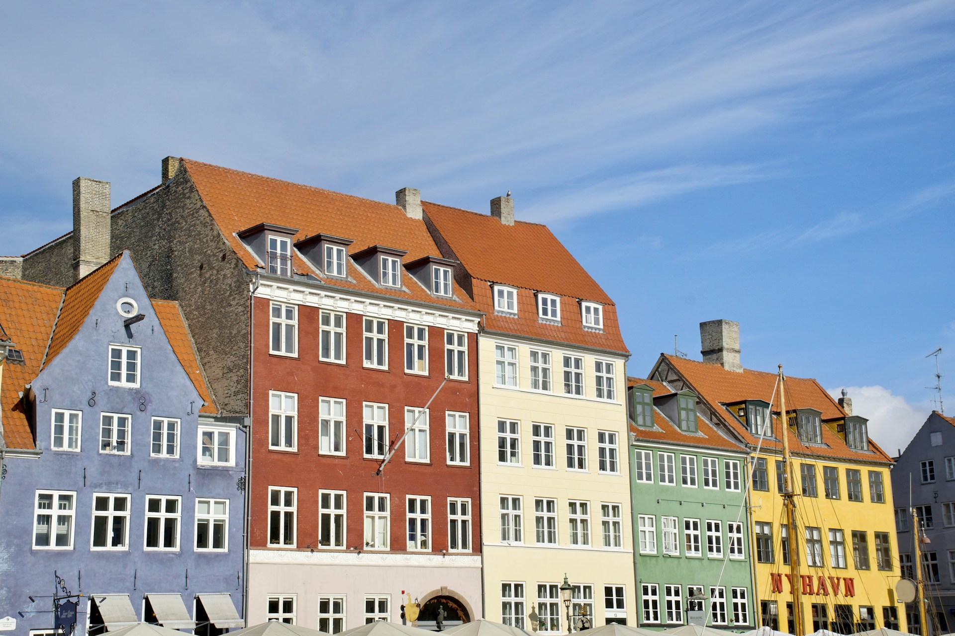 Houses on a street